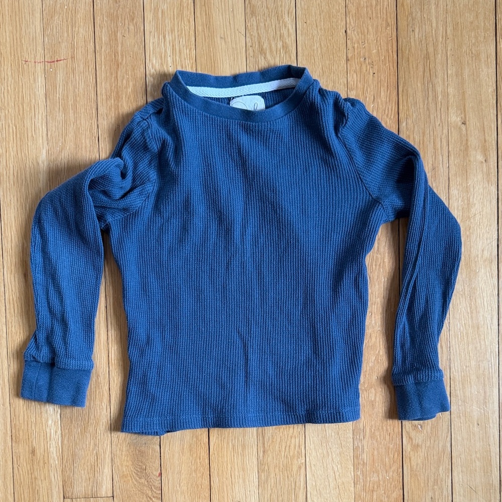 Peek Navy Long Sleeve Tee for Kids